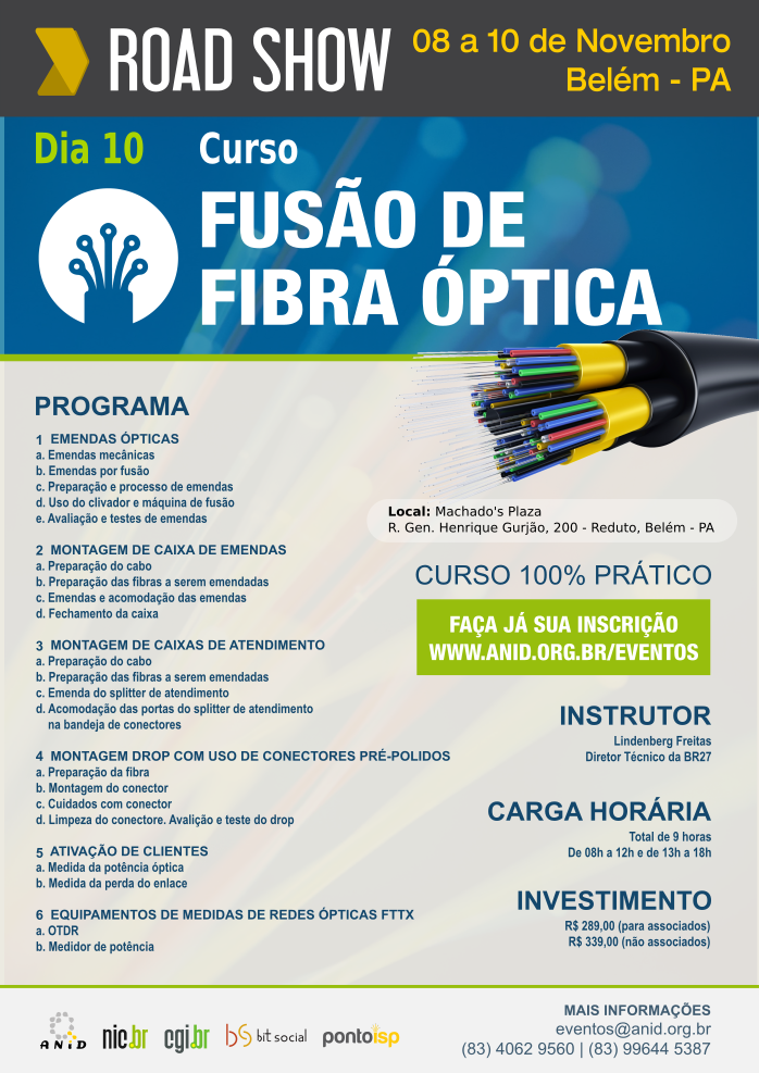 FWF abre inscrições para curso de Instalador de Fibra Óptica em Teresina -  Cidade
